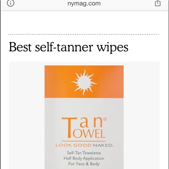STOLEN: TAN AT HOME! 2 Boxes, 5 TanTowel® Body Tan Towelettes - Picture 3 of 5